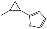 2-(2-METHYLCYCLOPROPYL)FURAN Struktur