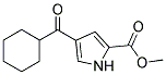 4-CYCLOHEXANECARBONYL-1H-PYRROLE-2-CARBOXYLIC ACID METHYL ESTER Struktur