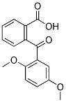 2-(2,5-DIMETHOXYBENZOYL)BENZOIC ACID Struktur