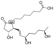 15(R),19(R)-HYDROXY PROSTAGLANDIN E1 Struktur