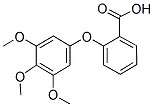 2-(3,4,5-TRIMETHOXYPHENOXY)BENZOIC ACID Struktur