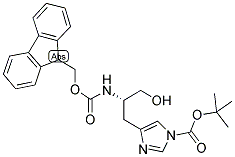 FMOC-HIS(BOC)-OL Struktur
