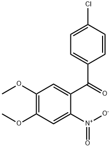 (4-CHLORO-PHENYL)-(4,5-DIMETHOXY-2-NITRO-PHENYL)-METHANONE