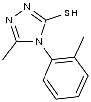 5-METHYL-4-(2-METHYLPHENYL)-4H-1,2,4-TRIAZOLE-3-THIOL Struktur