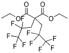 DIETHYL DI(2,2,3,3,3-PENTAFLUOROPROPYL)MALONATE Struktur