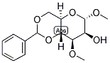 METHYL 4,6-O-BENZYLIDENE-3-O-METHYL-A-D-MANNOPYRANOSIDE Struktur