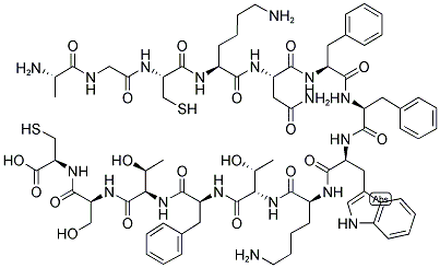 (D-SER13)-SOMATOSTATIN-14 Struktur