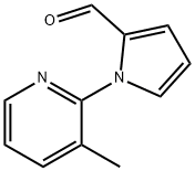 1-(3-METHYL-PYRIDIN-2-YL)-1H-PYRROLE-2-CARBALDEHYDE Struktur