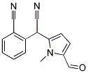 2-[CYANO(5-FORMYL-1-METHYL-1H-PYRROL-2-YL)METHYL]BENZENECARBONITRILE Struktur