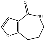 5,6,7,8-TETRAHYDRO-4H-FURO[3,2-C]AZEPIN-4-ONE Struktur