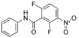 2,6-DIFLUORO-3-NITRO-N-PHENYLBENZAMIDE Struktur