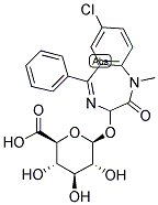 TEMAZEPAM GLUCURONIDE Struktur