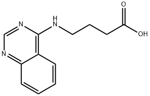 4-(QUINAZOLIN-4-YLAMINO)-BUTYRIC ACID Struktur