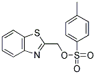 TOLUENE-4-SULFONIC ACID BENZOTHIAZOL-2-YLMETHYL ESTER Struktur