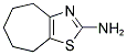 5,6,7,8-TETRAHYDRO-4H-CYCLOHEPTA[D][1,3]THIAZOL-2-AMINE Struktur