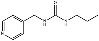 (PROPYLAMINO)-N-(4-PYRIDYLMETHYL)FORMAMIDE Struktur