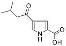 4-(3-METHYLBUTANOYL)-1H-PYRROLE-2-CARBOXYLIC ACID Struktur