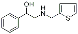 1-PHENYL-2-[(THIOPHEN-2-YLMETHYL)-AMINO]-ETHANOL Struktur