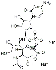 CMP-BETA-D-SIALIC ACID, DISODIUM SALT Struktur