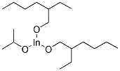 INDIUM ETHYLHEXANO-MONOISOPROPOXIDE Struktur