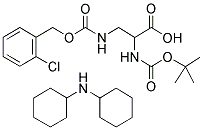 BOC-DAP(CL-Z)-OH DCHA Struktur