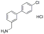 [3-(4-CHLOROPHENYL)PHENYL]METHYLAMINEHYDROCHLORIDE Struktur