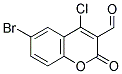 6-BROMO-4-CHLORO-3-FORMYLCOUMARIN Struktur