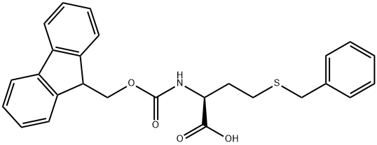 FMOC-S-BENZYL-DL-HOMOCYSTEINE Struktur