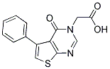 (4-OXO-5-PHENYL-4H-THIENO[2,3-D]PYRIMIDIN-3-YL)-ACETIC ACID Struktur