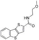 N-(2-METHOXYETHYL)THIENO[3,2-B][1]BENZOTHIOPHENE-2-CARBOXAMIDE Struktur