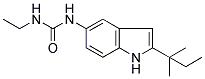 N-[2-(1,1-DIMETHYLPROPYL)-1H-INDOL-5-YL]-N'-ETHYLUREA Struktur