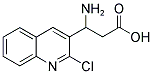 3-AMINO-3-(2-CHLORO-QUINOLIN-3-YL)-PROPIONIC ACID Struktur