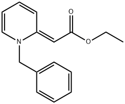 ETHYL 2-[1-BENZYL-2(1H)-PYRIDINYLIDEN]ACETATE Struktur