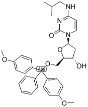 5'-O-DMT-N4-(IBU)-2'-DEOXYCYTIDINE Struktur