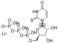 2-THIOURIDINE-5'-TRIPHOSPHATE LITHIUM SALT Struktur