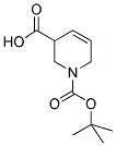 BOC-1,2,5,6-TETRAHYDROPYRIDINE-3-CARBOXYLIC ACID Struktur