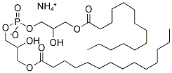 14:0 LBPA (S,R) AMMONIUM SALT Struktur