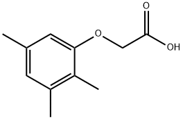 (2,3,5-TRIMETHYLPHENOXY)ACETIC ACID Struktur