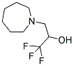 3-(1-AZEPANYL)-1,1,1-TRIFLUORO-2-PROPANOL Struktur