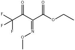 ETHYL 4,4,4-TRIFLUORO-2-(METHOXYIMINO)-3-OXOBUTANOATE Struktur