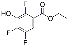 3-HYDROXY-2,4,5-TRIFLUOROBENZOIC ACID ETHYL ESTER Struktur