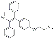 TAMOXIFEN-3-14C Struktur