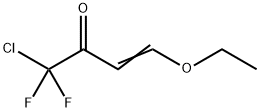 (Z)-1-CHLORO-4-ETHOXY-1,1-DIFLUORO-3-BUTEN-2-ONE Struktur