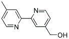 4-(HYDROXYMETHYL)-4'-METHYL-2,2'-BIPYRIDINE Struktur