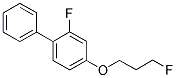 2-FLUORO-4-(3-FLUOROPROPOXY)-1,1'-BIPHENYL Struktur