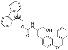 FMOC-O-BENZYL-L-TYROSINOL Struktur