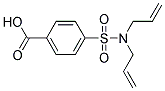 4-[(DIALLYLAMINO)SULFONYL]BENZOIC ACID Struktur