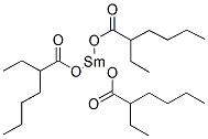 SAMARIUM 2-ETHYLHEXANOATE Struktur