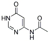 N-(6-OXO-1,6-DIHYDROPYRIMIDIN-4-YL)ACETAMIDE Struktur