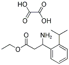 ETHYL 3-AMINO-3-(2-ISOPROPYLPHENYL)PROPANOATE OXALATE Struktur